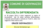 Comunicato Raccolta Differenziata